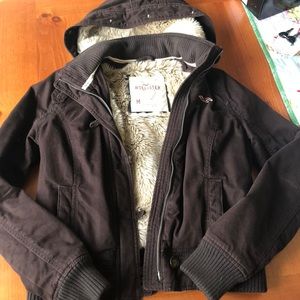 Hollister bomber jacket